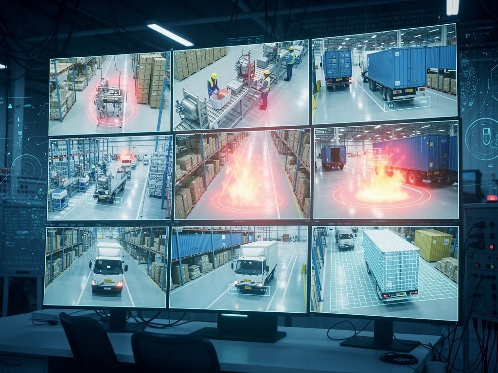 Fizibox AI analyzing camera data for business operations